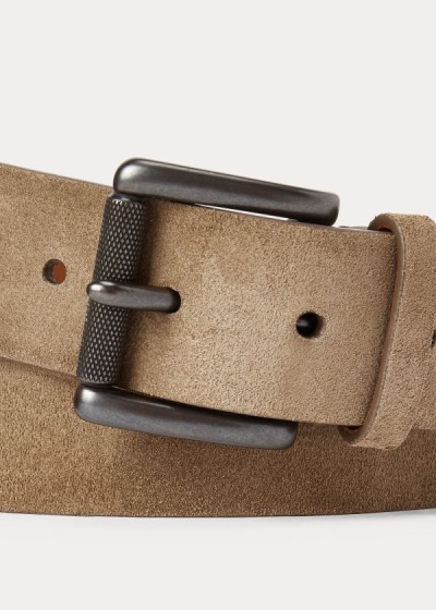 Cintos Ralph Lauren Camurça Roller-Buckle Homem 10468-ZTKB